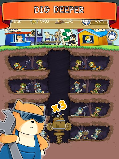 Dig it! - idle cat miner tycoon screenshots 12