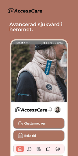 Android application AccessCare screenshort