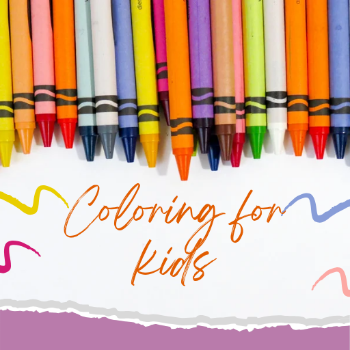 Easy coloring for kids