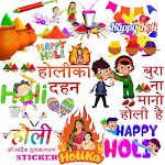 Cover Image of Télécharger Holi Sticker for WhatsApp  APK