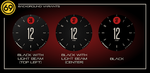 [69D] No Hands watch face Screen 3