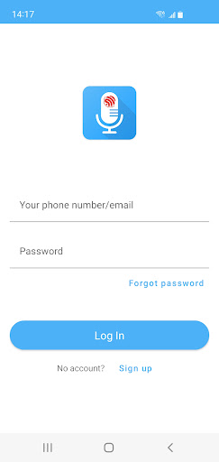 Android application ESP Recorder SG screenshort