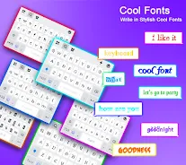 Emoji keyboard-Themes, Fonts Screenshot