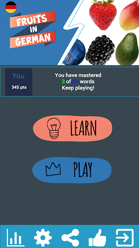 Learn Fruits in German