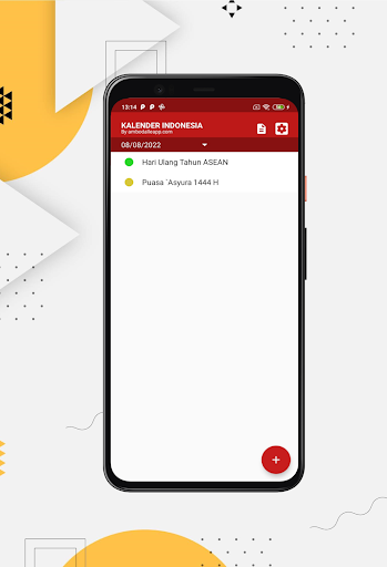 Complete Indonesian Calendar Screen 3