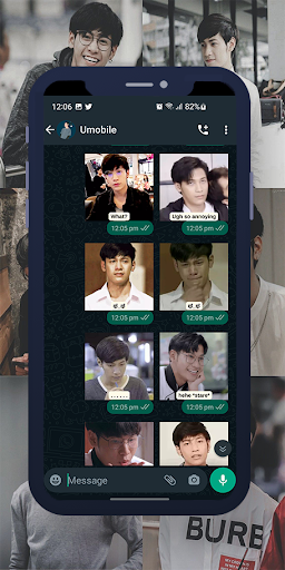 Singto Prachaya WASticker Screen 2