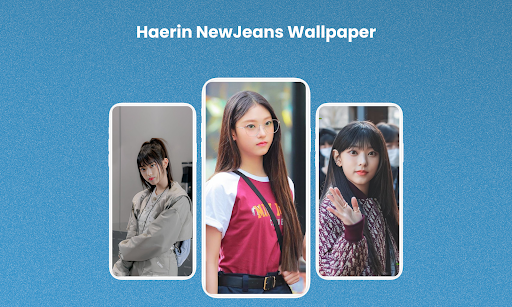 Android application Haerin NewJeans Wallpaper screenshort