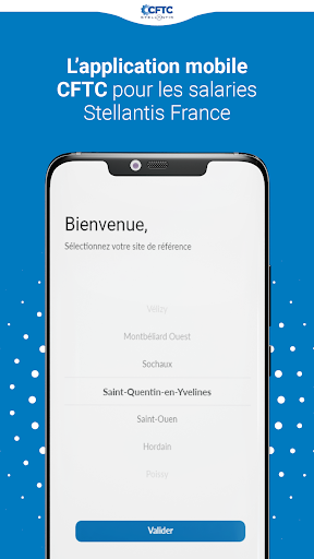 Android application CFTC Stellantis France screenshort