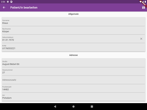 Thea - Befund & Dokumentation Screen 3