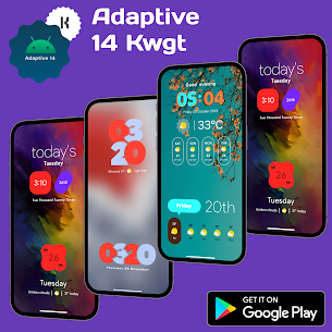 Adaptive 14 Kwgt APK (PAID) Free Download Latest Version 7