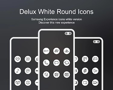 Delux White Round - Icon Pack 2.1 (Patched)