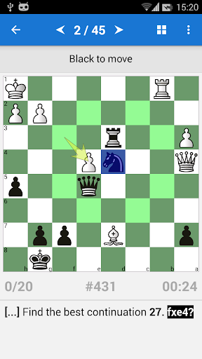 Chess Strategy & Tactics Vol 1 (1600-2000 ELO) screenshots 1