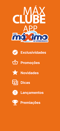 Android application MáxClube screenshort