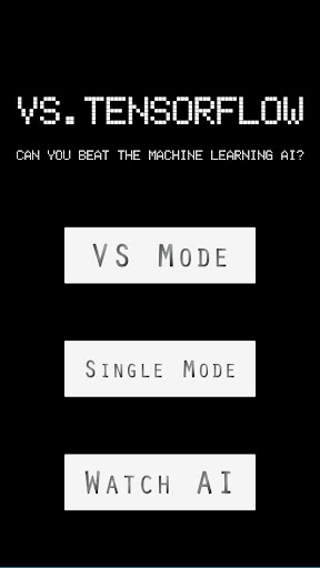 vs. TensorFlow - Can you beat Machine learning AI?