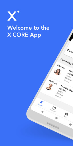 Android application X˙CORE screenshort
