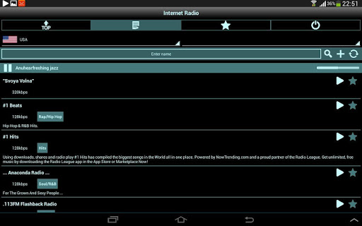 Screenshot of Radio Online ManyFM