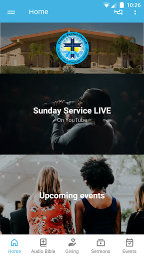 Android application Trinity Baptist Churc screenshort