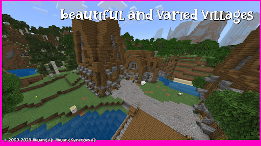 Android application village for minecraft pe screenshort