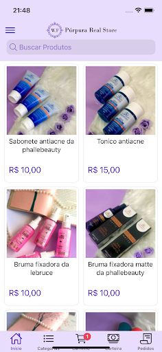 Purpura Real Store Screen 2