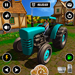 Cover Image of Descargar Farm Sim Tractor Farming Games  APK