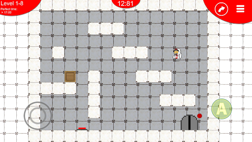 Hit the buttons Gravity Screen 2