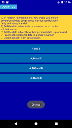 GDPR Test PRO Screen 2