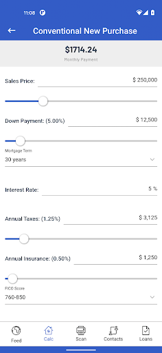 Screenshot of Quillo Mortgage