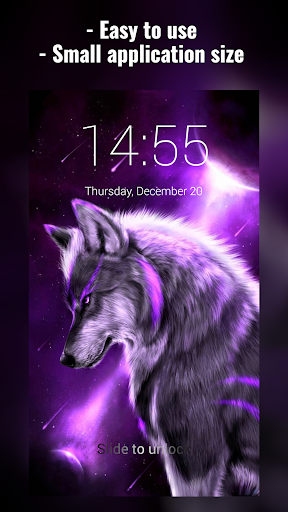 Android application Fantasy Wolf Live Wallpapers screenshort