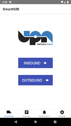 Android application SmartHUB screenshort