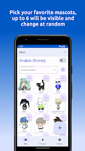 Shimeji MOD APK (разблокировано) 2