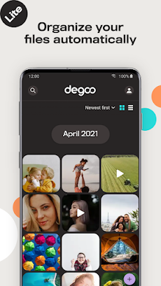 Degoo Lite: 100 GBクラウドストレージのおすすめ画像4