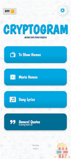 Cryptogram A Movie Puzzle Game Screen 2