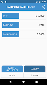 Screenshot 3 CASHFLOW Game Helper- Financia android