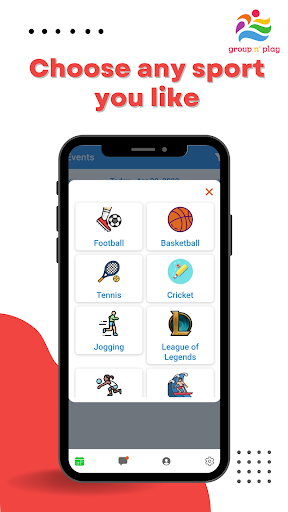 Groupnplay Screen 2