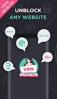 screenshot of VPN Private