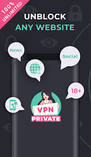 VPN Private Capture d'écran