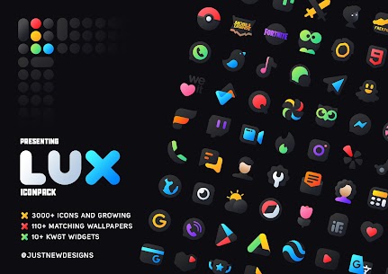 LuX IconPack 1.9 (Patched/Full) 1