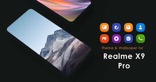 Android application Realme X9 Theme & Wallpaper screenshort