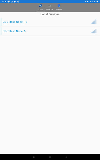 Android application SmartViewer screenshort