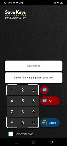 Save Keys Screen 3