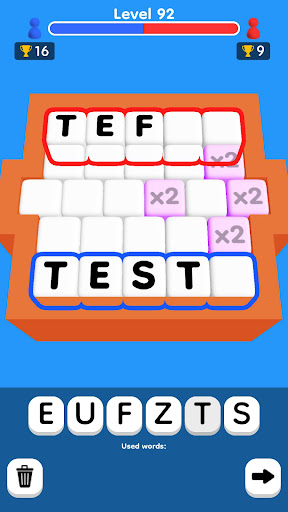 Android application Words Fight screenshort