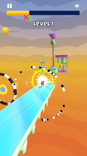 Frozen Racing Rush Screen 2