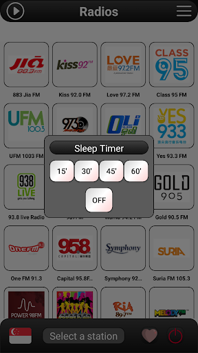 Singapore Radio FM Screen 3