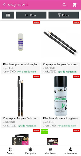 cosmetique.tn Screen 2