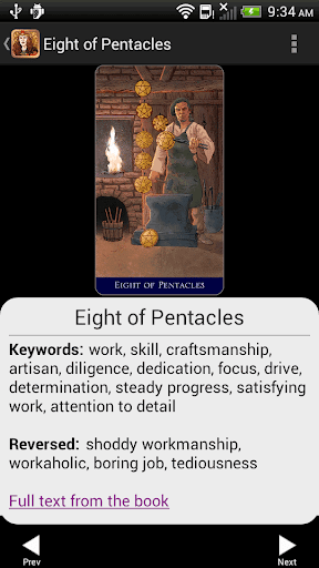 Llewellyns Classic Tarot Screen 2