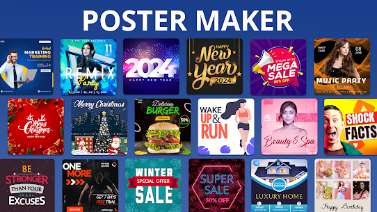 Poster Maker Flyer Maker MOD APK 11.0.0 (Premium) 1