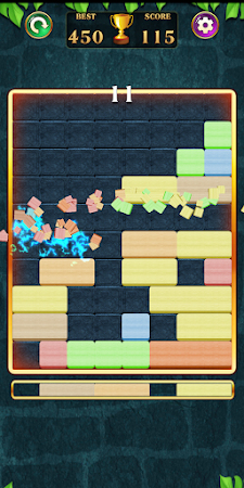 Game screenshot Block Slide - Wood Jewel hack