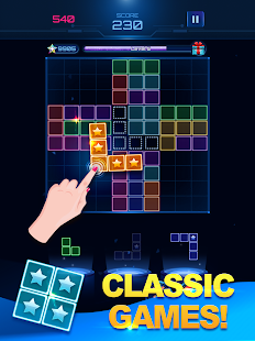 Glow Block Puzzle: Color Classic Puzzle Legend