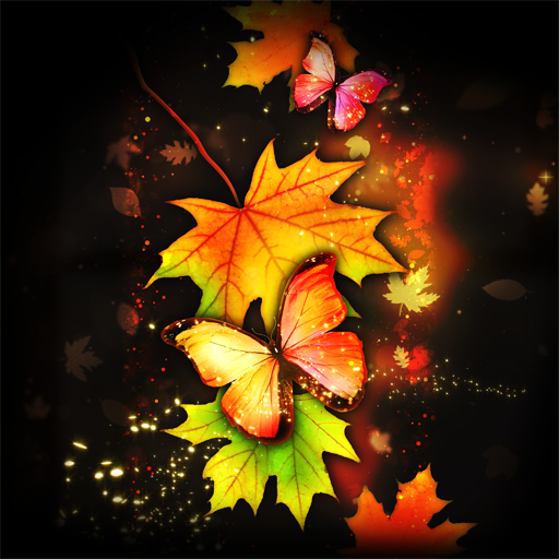 Autumn Leaf - Wallpaper logo