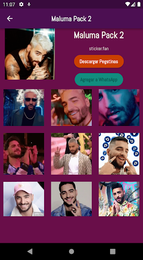 Maluma Stickers